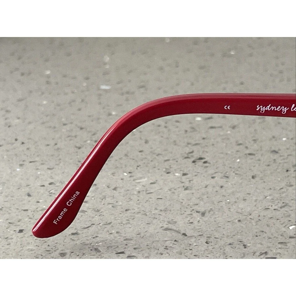 SYDNEY LOVE SL 2033 BROWN RED 53-16-140 FLEX HINGE EYEGLASSES Frames ONLY